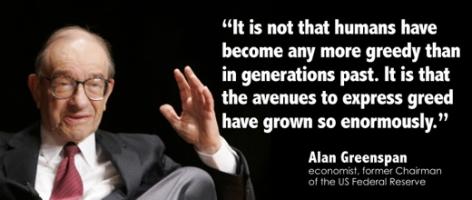 Alan Greenspan's quote