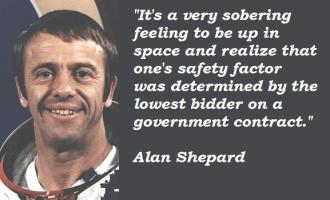 Alan Shepard's quote