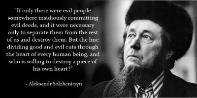 Aleksandr Solzhenitsyn's quote