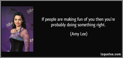 Amy Lee's quote