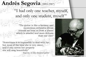 Andres Segovia's quote