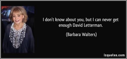 Barbara Walters's quote