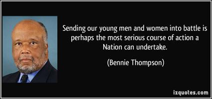 Bennie Thompson's quote