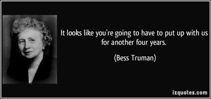 Bess Truman's quote