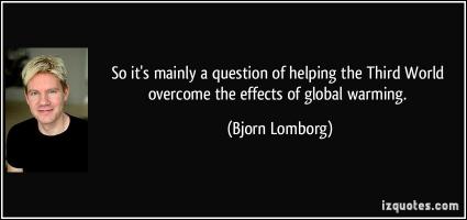 Bjorn Lomborg's quote