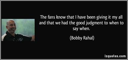 Bobby Rahal's quote