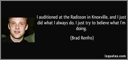 Brad Renfro's quote