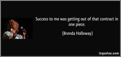 Brenda Holloway's quote