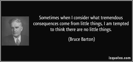 Bruce Barton's quote