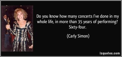 Carly Simon's quote