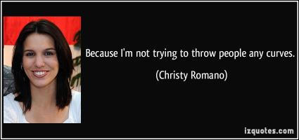 Christy Romano's quote