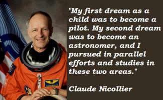 Claude Nicollier's quote