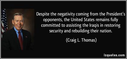 Craig L. Thomas's quote