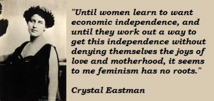 Crystal Eastman's quote