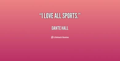 Dante Hall's quote