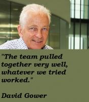 David Gower's quote