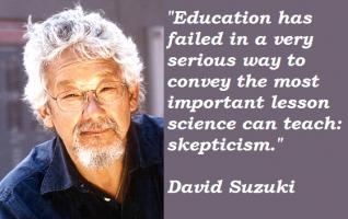 David Suzuki's quote