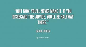 David Zucker's quote