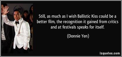 Donnie Yen's quote