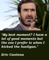 Eric Cantona's quote