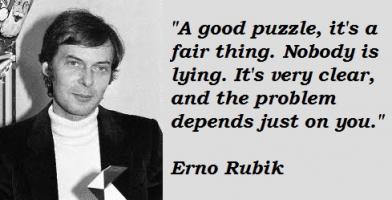 Erno Rubik's quote