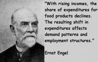 Ernst Engel's quote