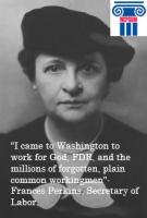 Frances Perkins's quote