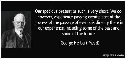 George Herbert Mead's quote