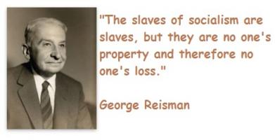 George Reisman's quote