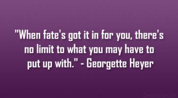 Georgette Heyer's quote