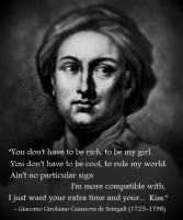 Giacomo Casanova's quote