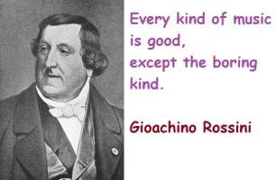 Gioachino Rossini's quote