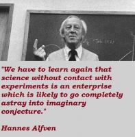 Hannes Alfven's quote