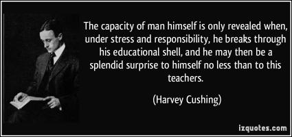 Harvey Cushing's quote