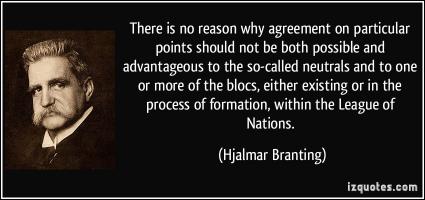 Hjalmar Branting's quote