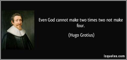 Hugo Grotius's quote