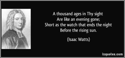 Isaac Watts's quote