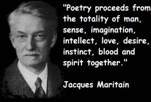 Jacques Maritain's quote