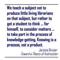 Jerome Bruner's quote