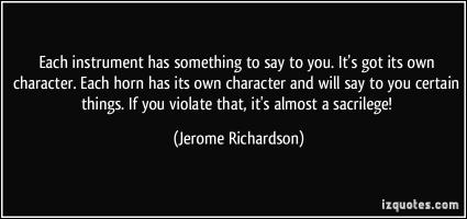 Jerome Richardson's quote