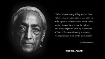 Jiddu Krishnamurti's quote