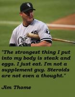 Jim Thome's quote