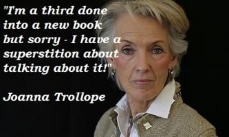 Joanna Trollope's quote