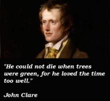 John Clare's quote