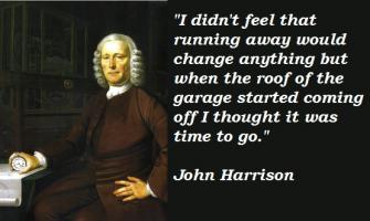 John Harrison's quote