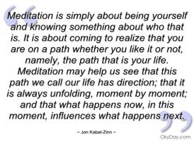 Jon Kabat-Zinn's quote