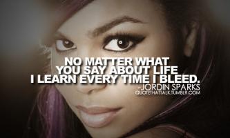 Jordin Sparks's quote