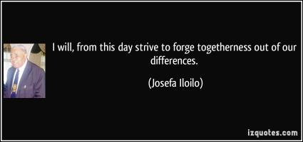 Josefa Iloilo's quote