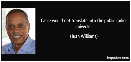 Juan Williams's quote