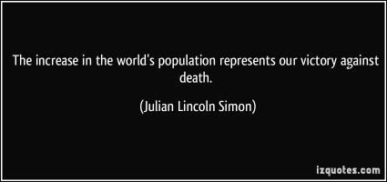 Julian Lincoln Simon's quote